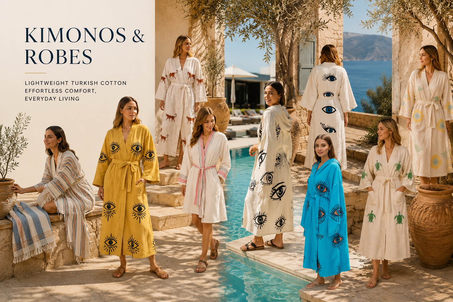 KIMONOS & ROBES
