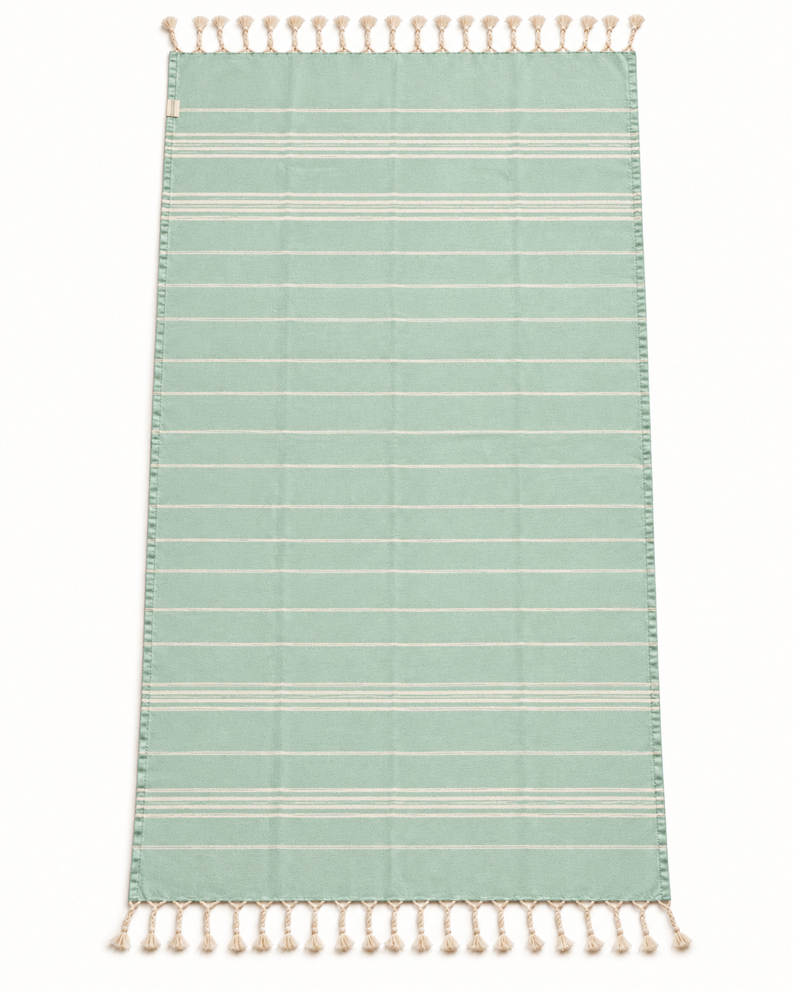Classic Hand Loom Turkish Towels, Mint