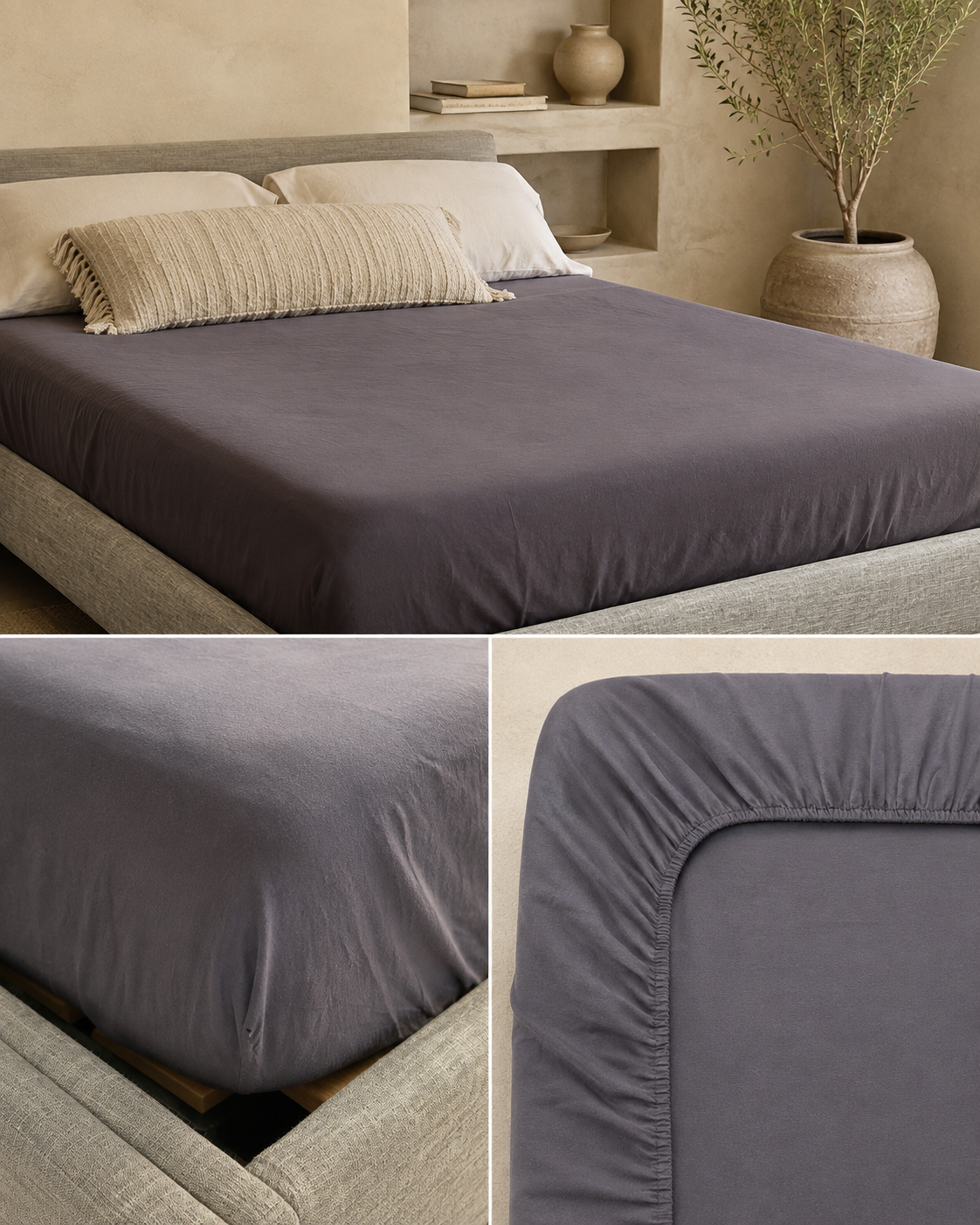 Turkish Cotton Fitted Sheet