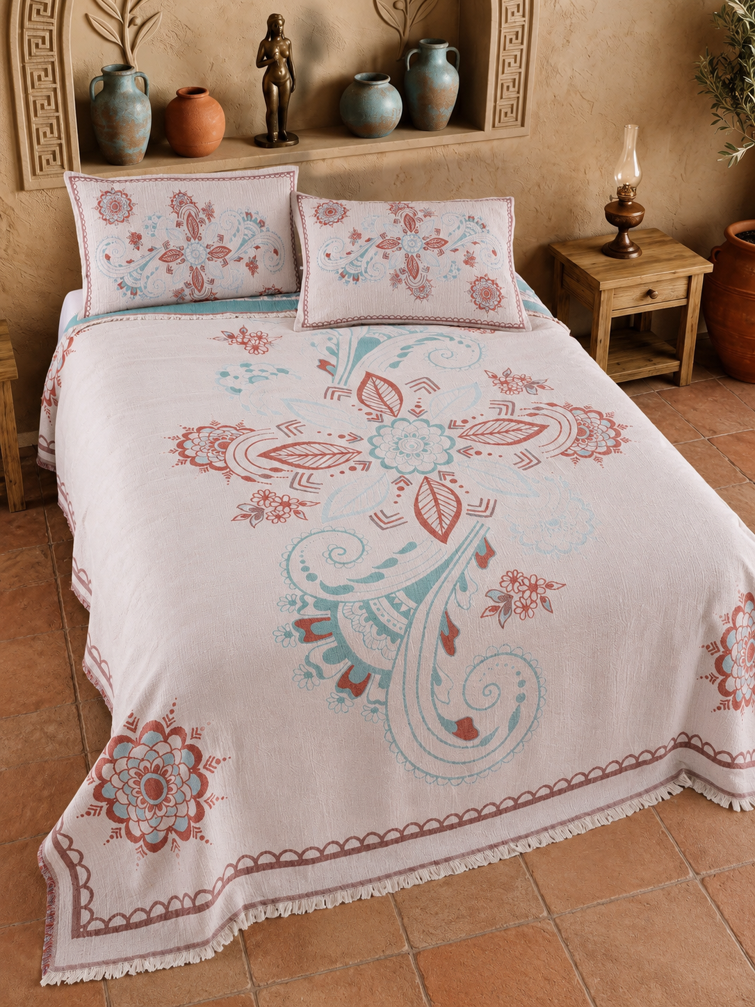 4-Layer Turkish Cotton Muslin Throws