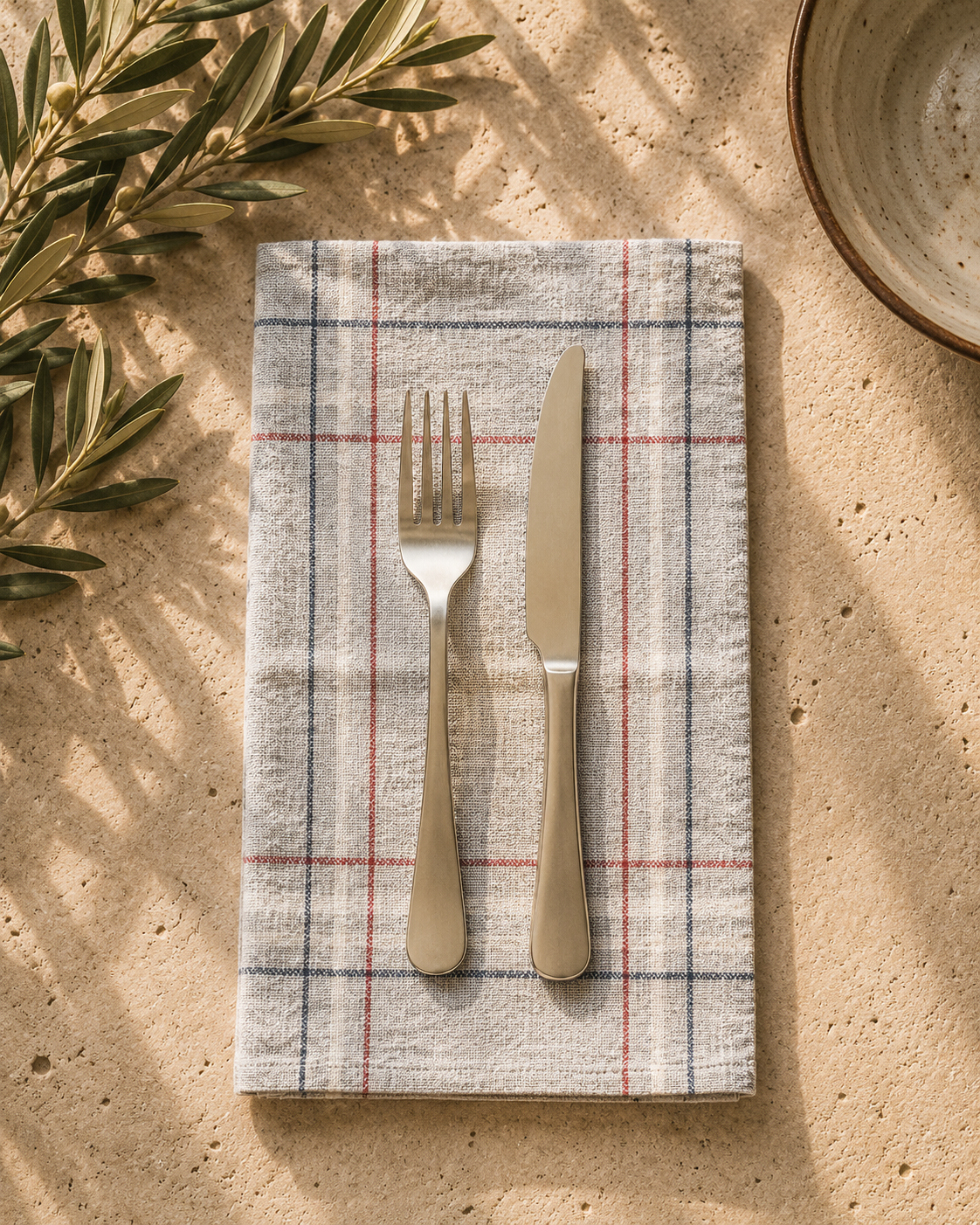 Grey Turkish Cotton Table Napkins – Set of 2