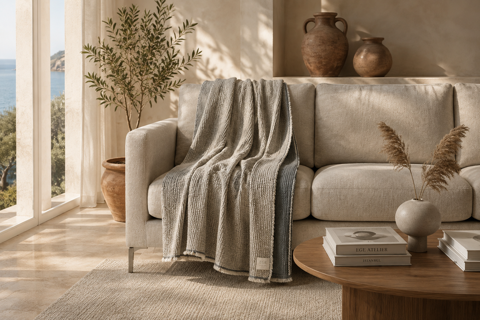 Istanbul Muslin Throw