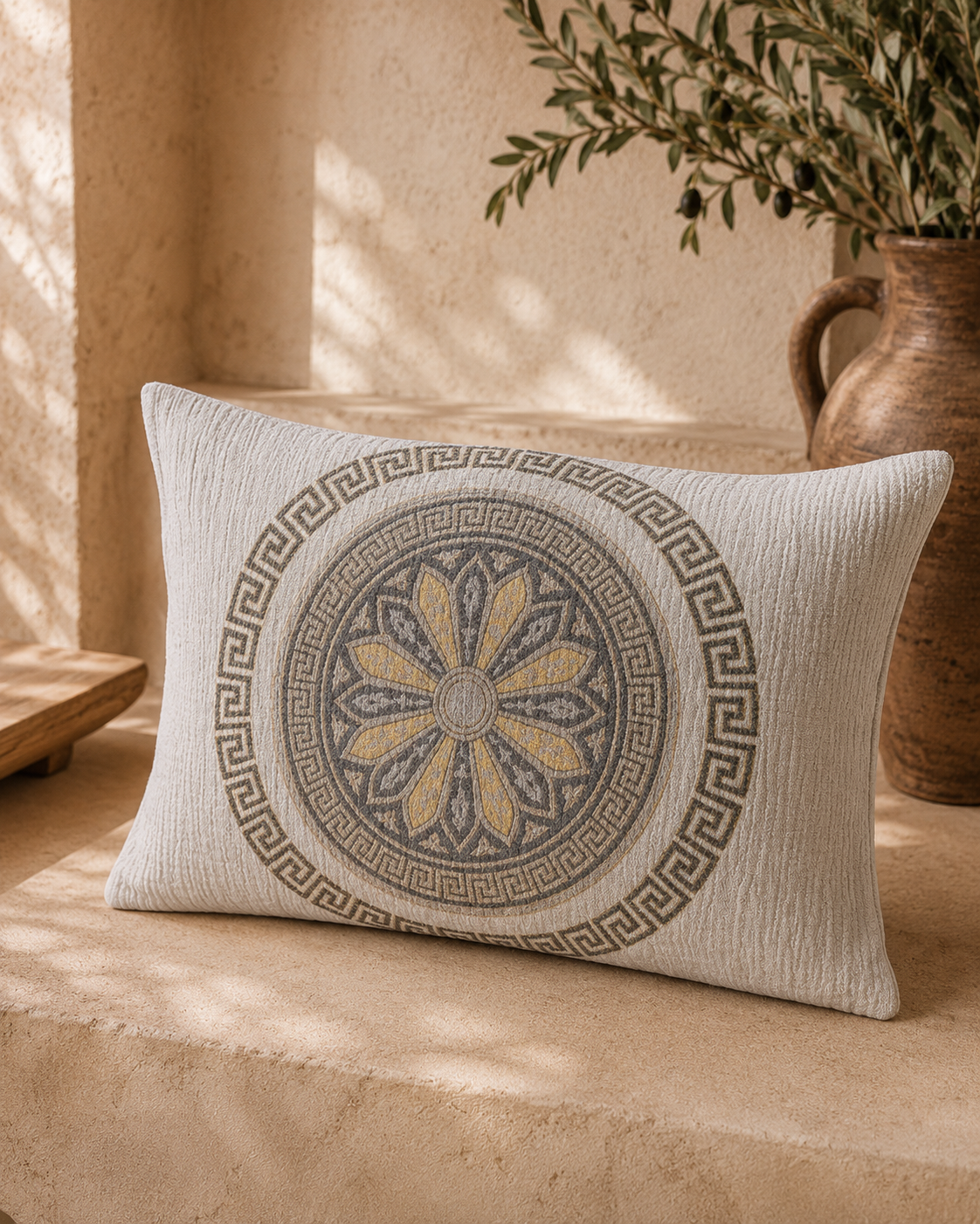 Helois Matching 4-Layer Turkish Cotton Pillow Covers – Set of 2
