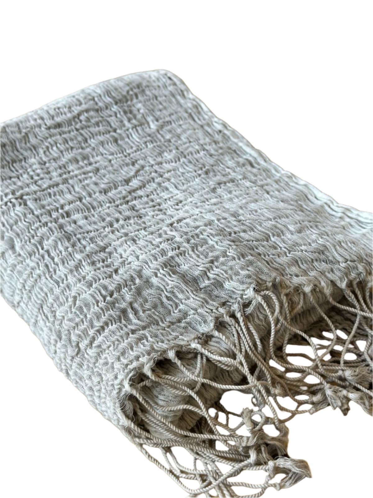 Wrinkled Cotton Shawl - Authentic Cotton