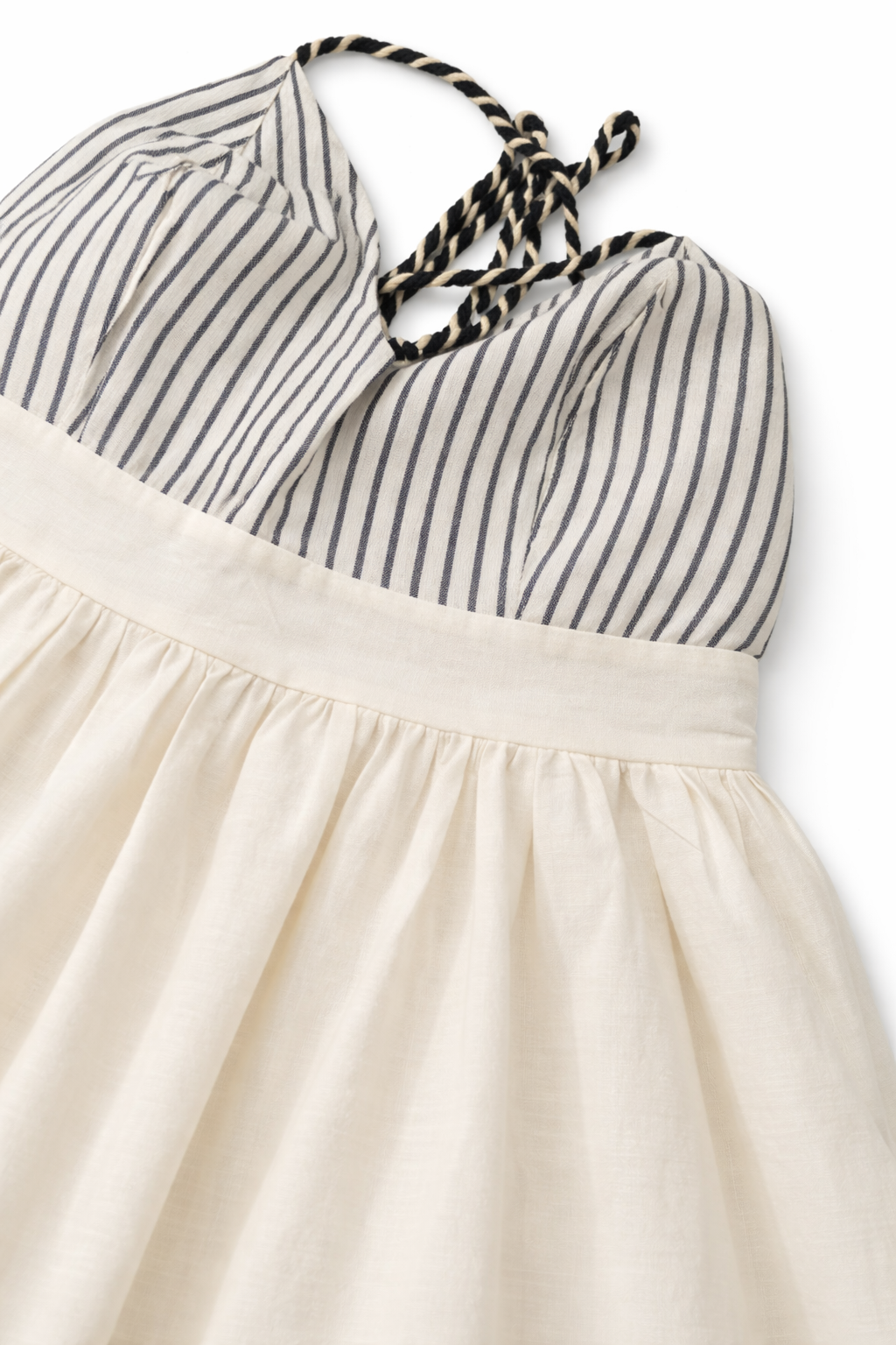 100% Cotton Dress #475 Beige
