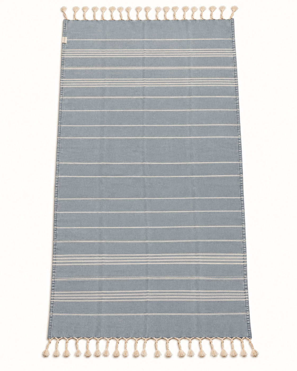 Classic Hand Loom Turkish Towels, Navy
