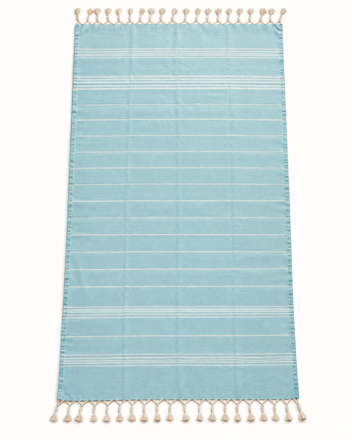 Classic Hand Loom Turkish Towels, Turqoise