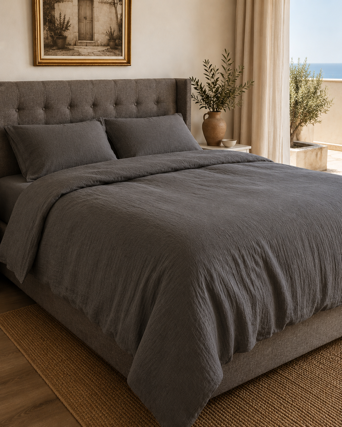 Turkish Cotton Muslin Duvet Cover