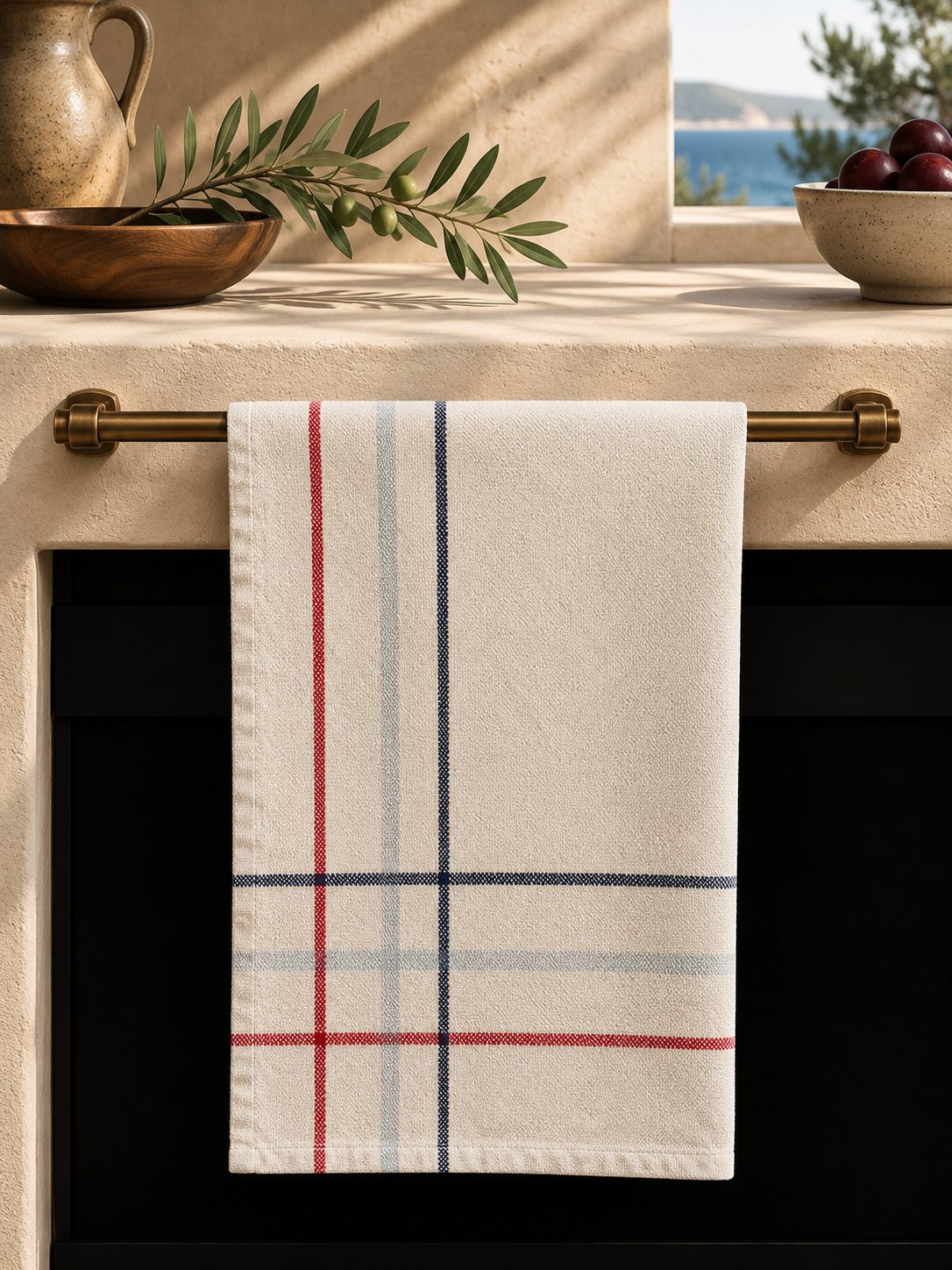 Beige Turkish Cotton Table Napkins – Set of 2