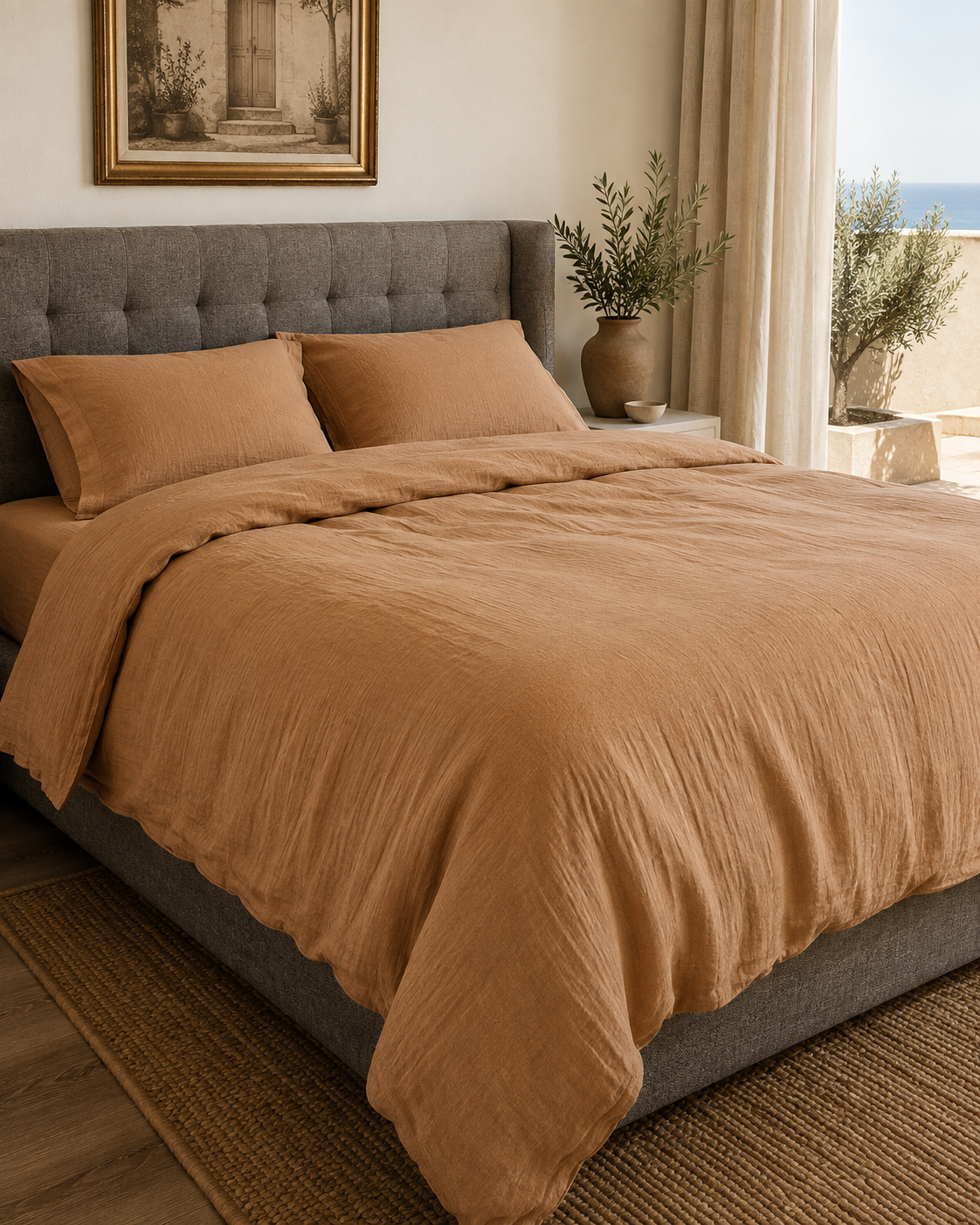 Turkish Cotton Muslin Duvet Cover