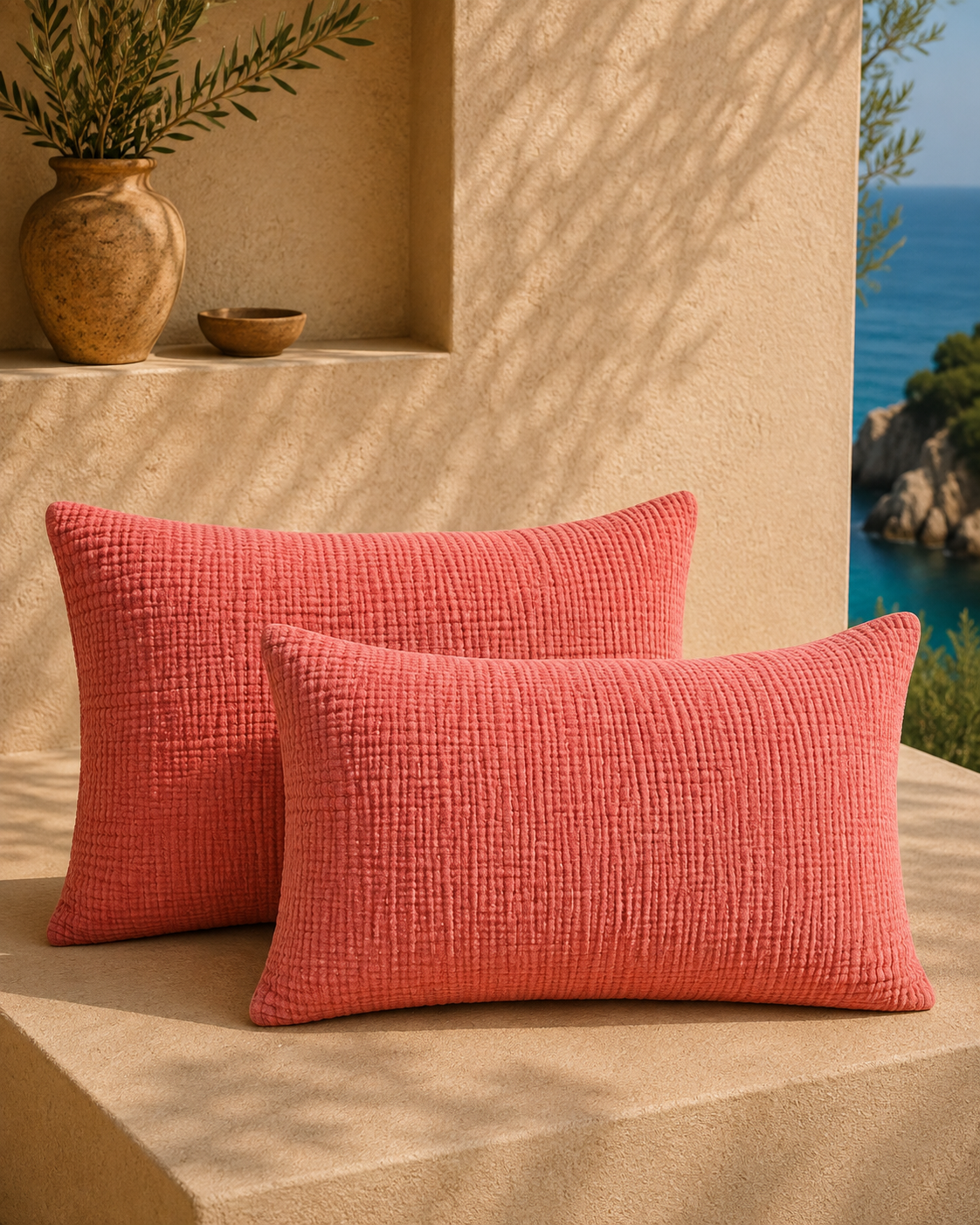 Muslin Pillow Shams