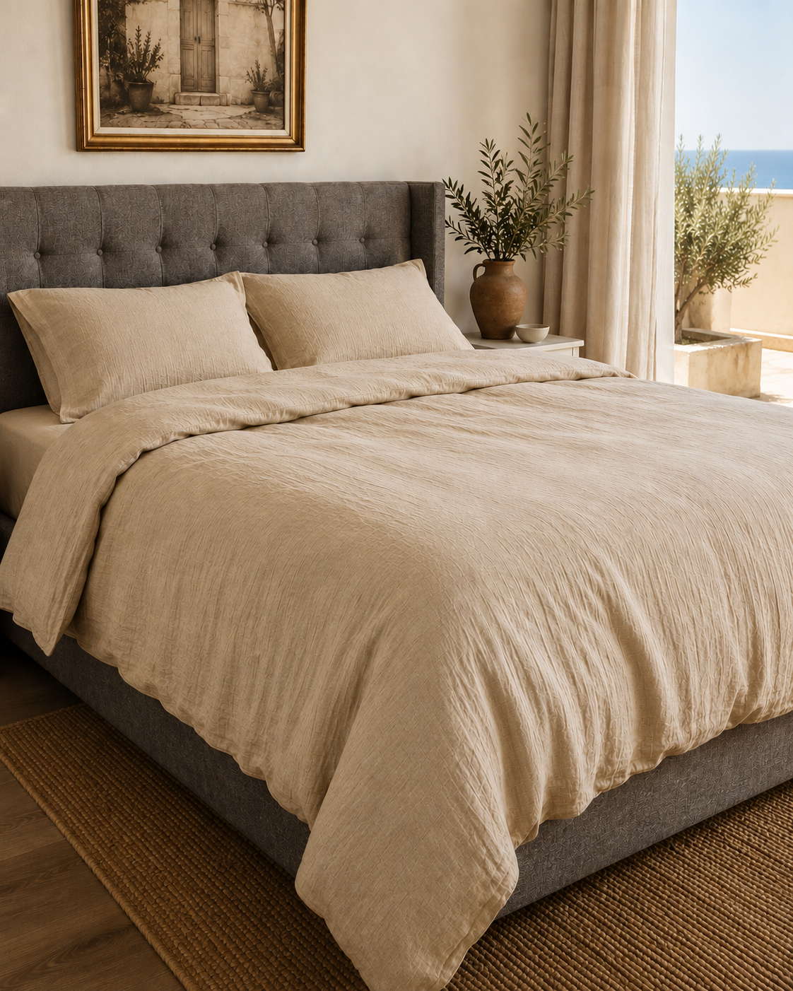 Turkish Cotton Muslin Duvet Cover