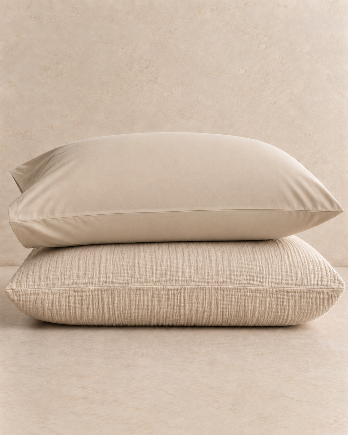 Turkish Cotton Pillow Shams – Set of 4