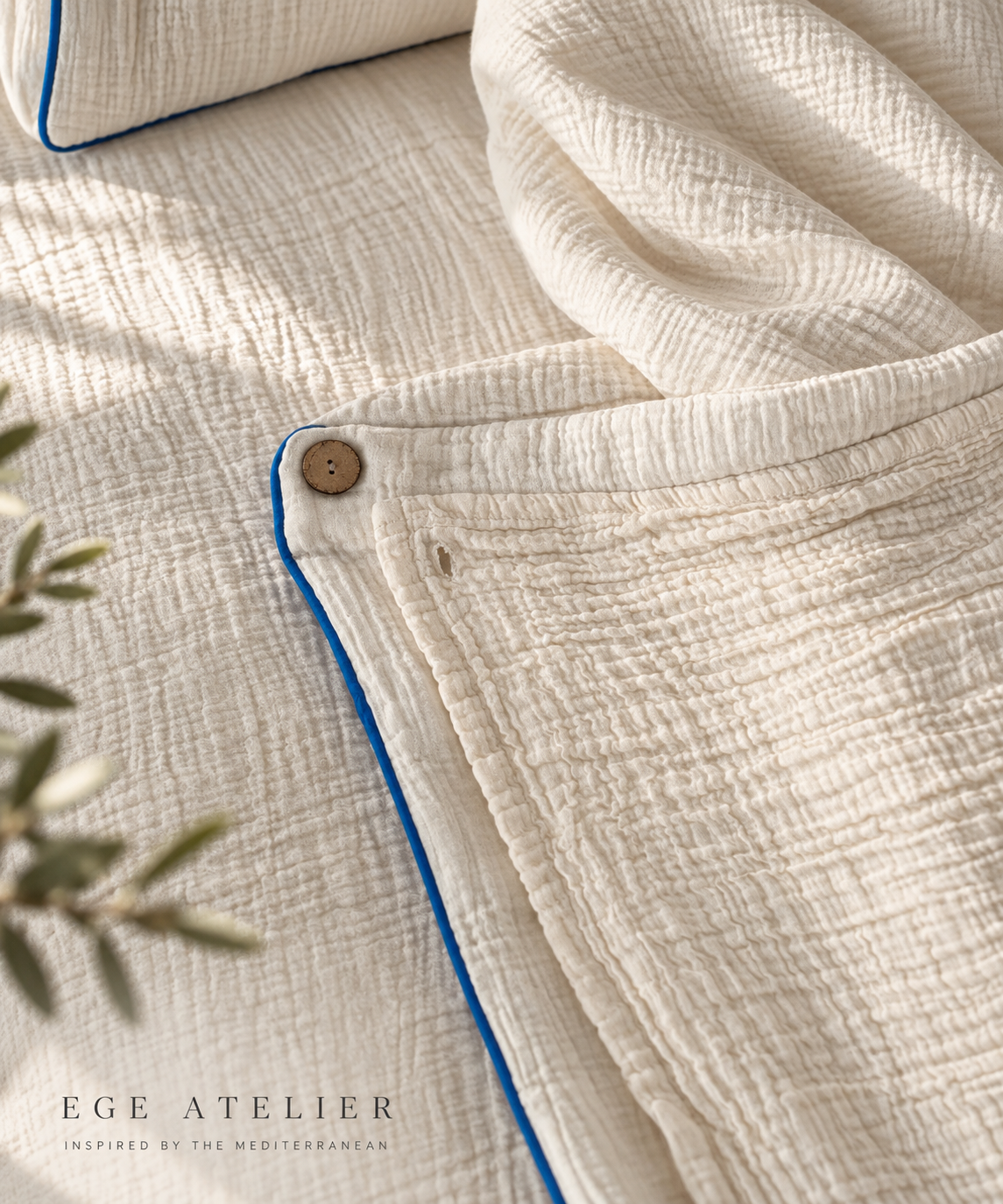 Turkish Cotton Muslin Yacht Duvet Set