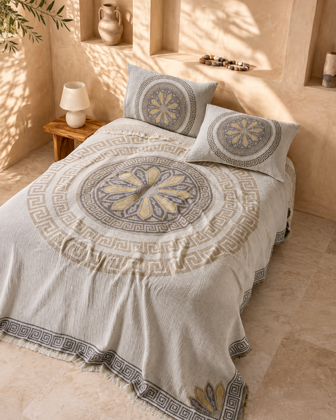 Helois 4-Layer Turkish Cotton Muslin Throws