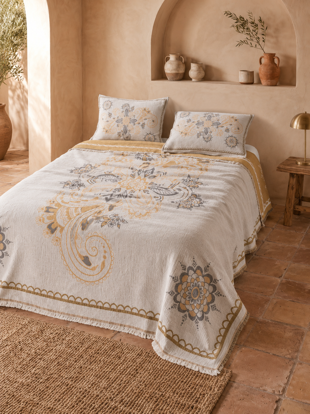 4-Layer Turkish Cotton Muslin Throws