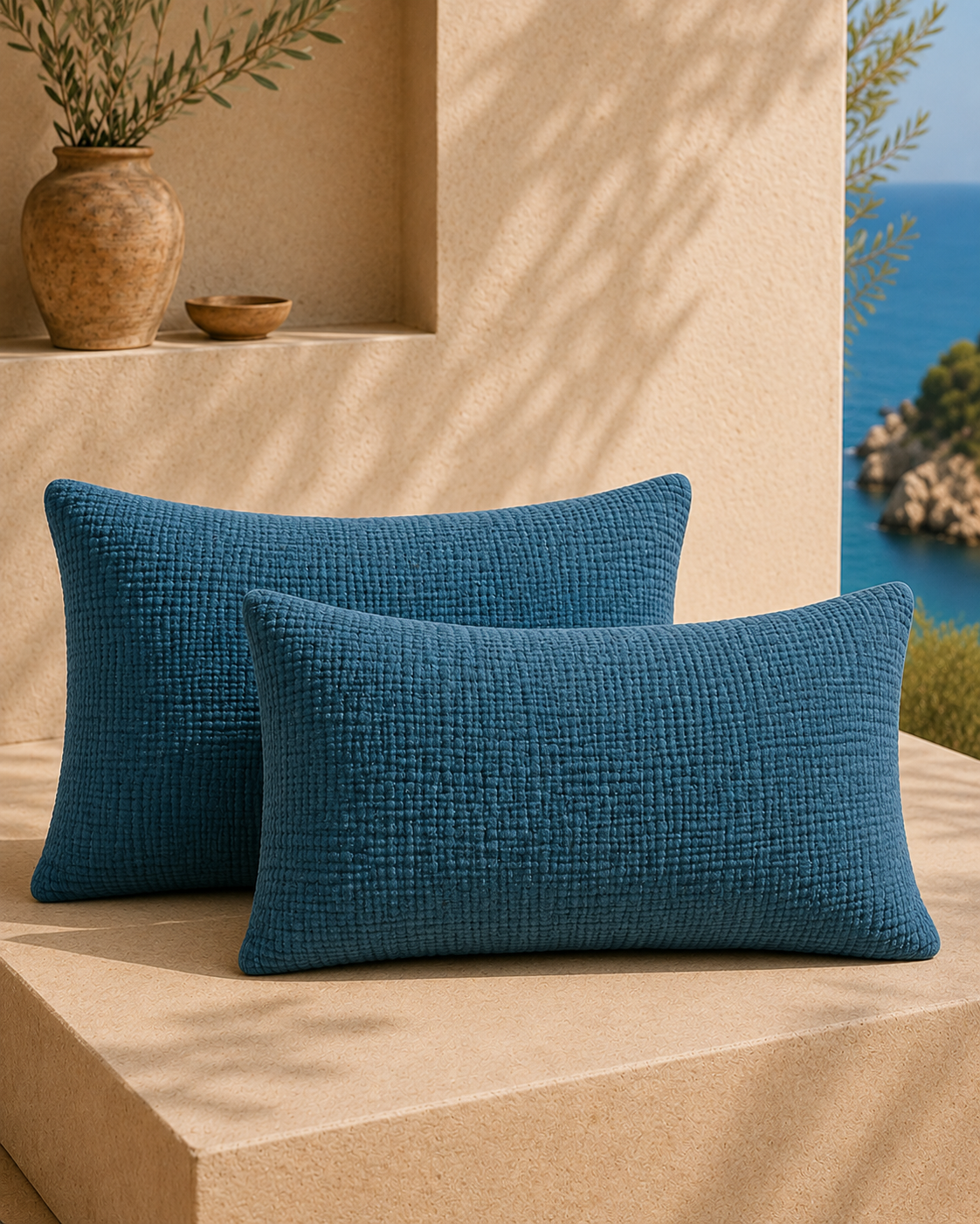 Muslin Pillow Shams