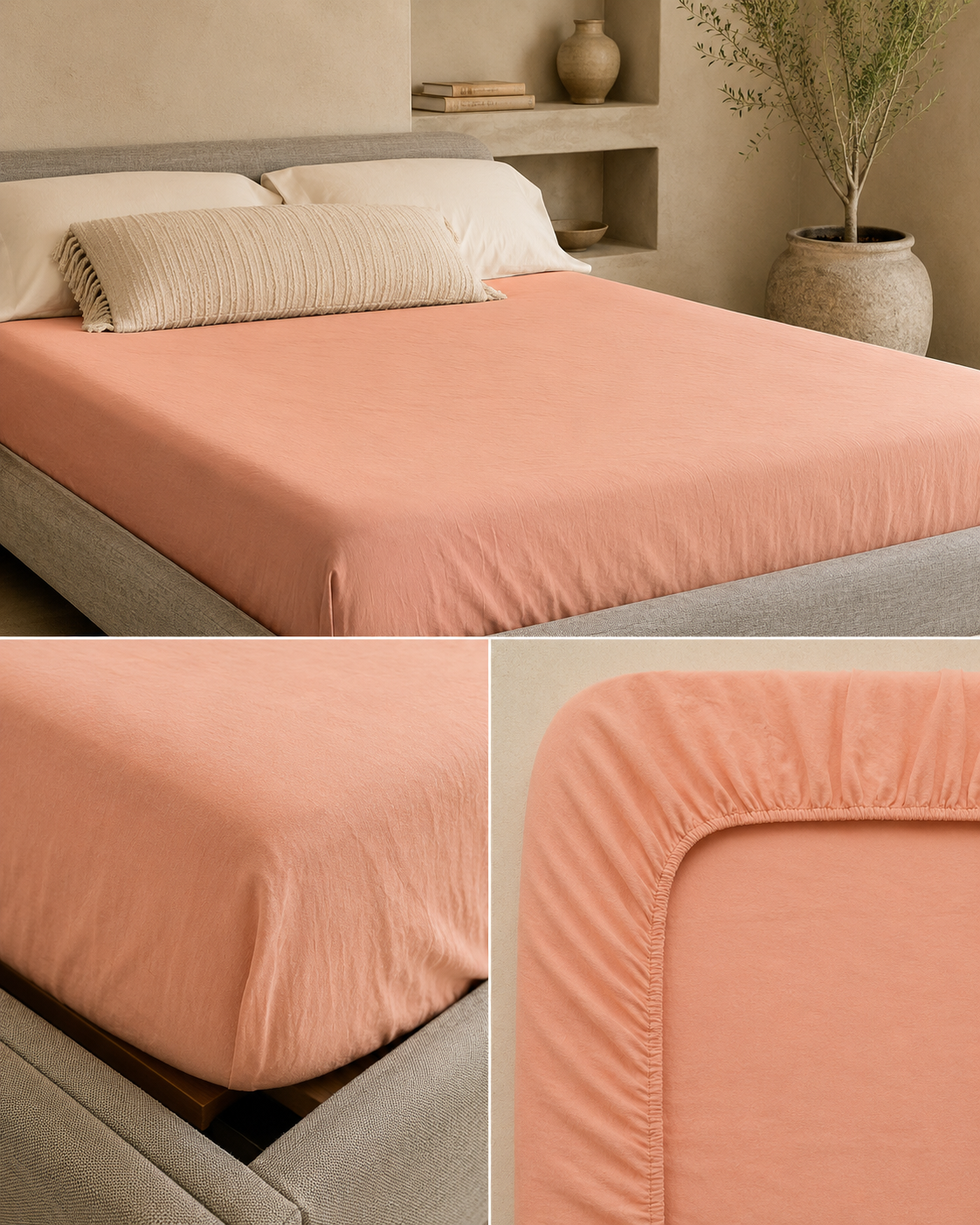 Turkish Cotton Fitted Sheet