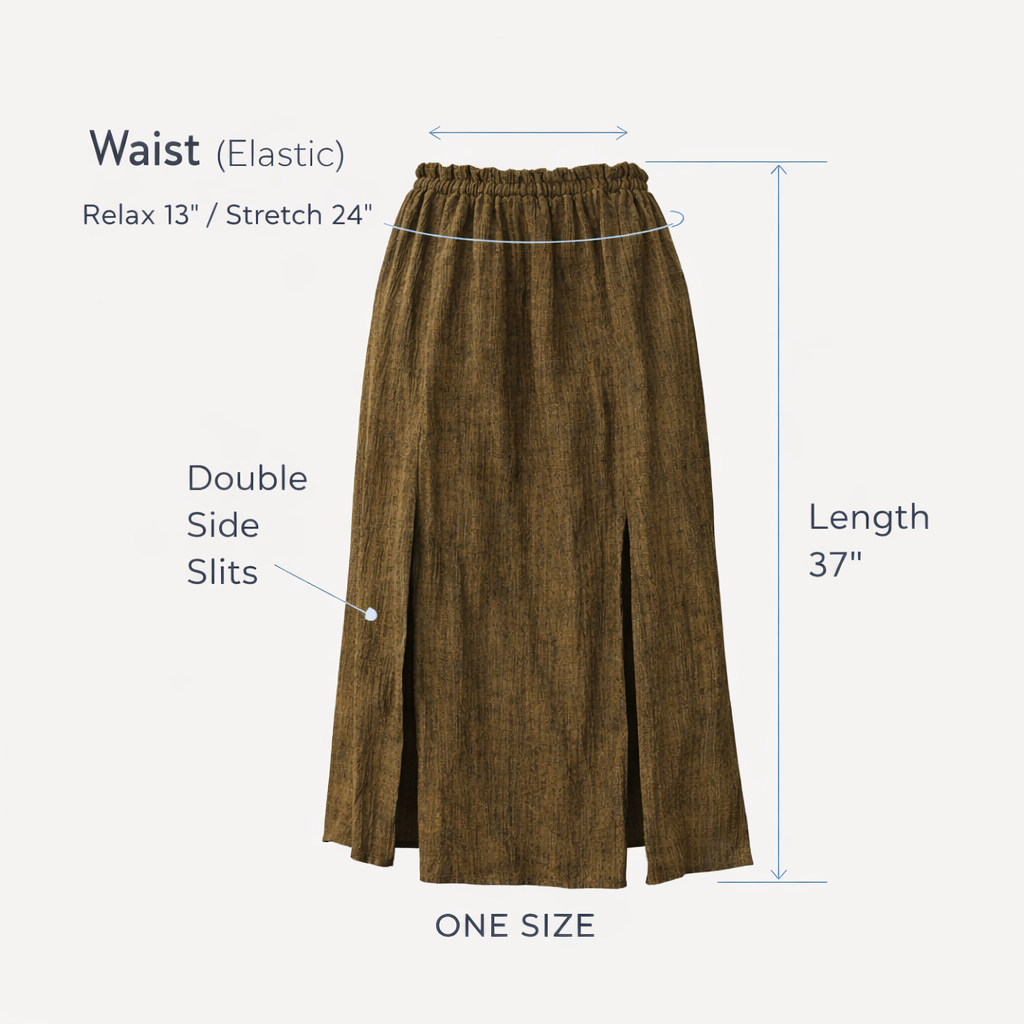 Cleopatra Muslin Skirt Cotton/Viscose #452 Oat