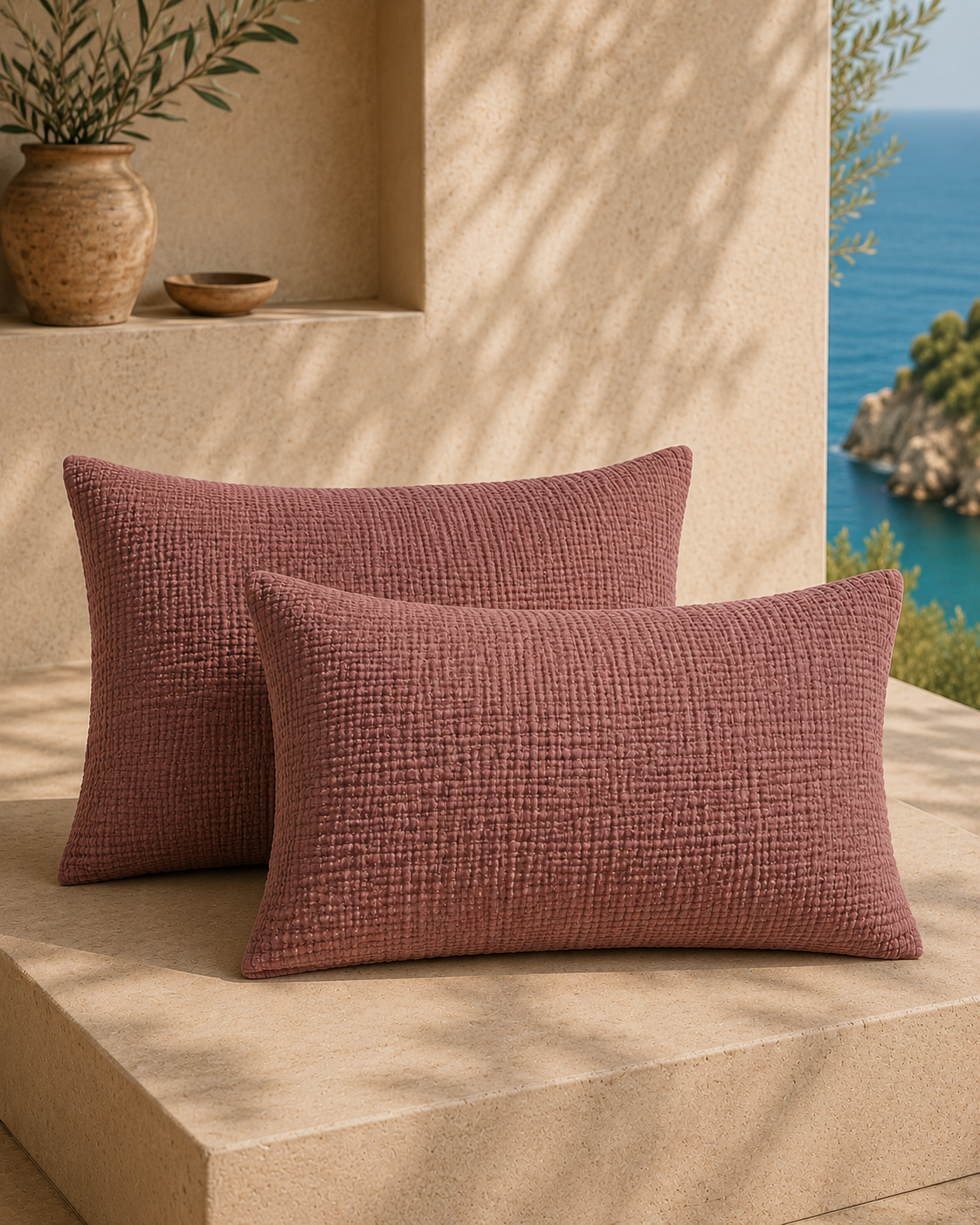 Muslin Pillow Shams