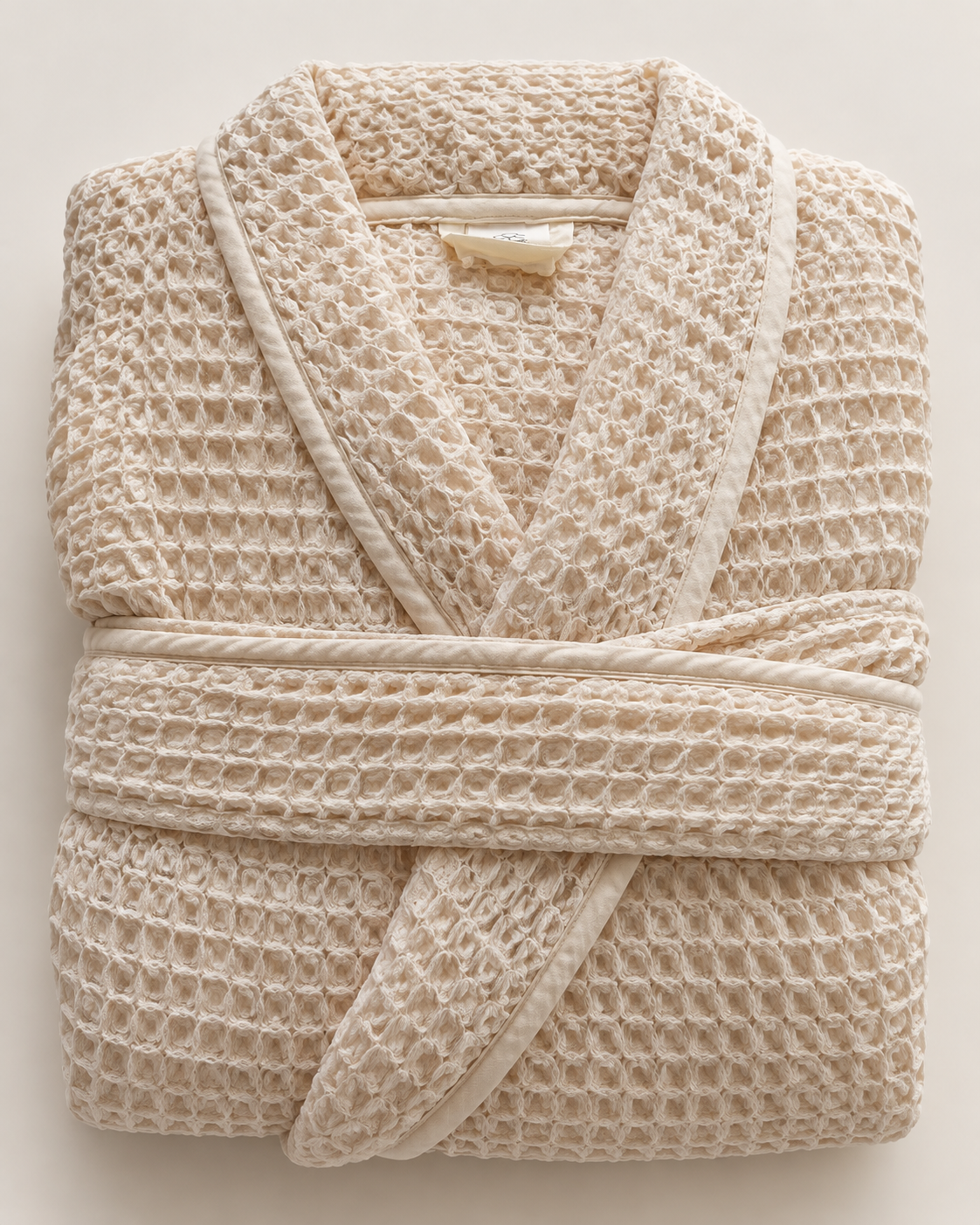 Lightweight Turkish Cotton Waffle Robe